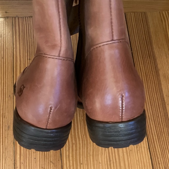 NWT Born Shaunie Extended Calf Boots in Cognac Sz 7. - Picture 10 of 12